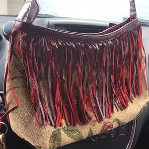 Boho unique beautiful NWT shoulder bag